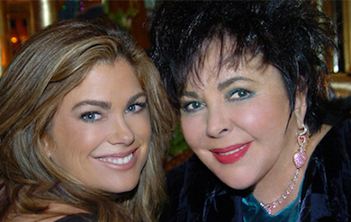 picture of Kathy Ireland and Elizabeth Taylor